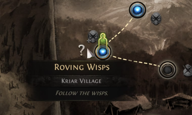 PoE 2 Roving Wisps